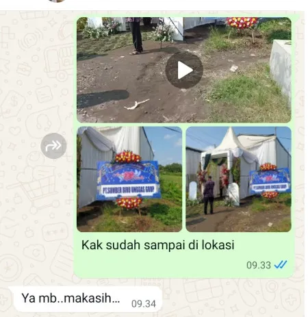 Pengiriman Karangan Bunga Kapringan Krangkeng