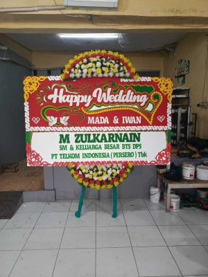 Papan Bunga di Kapringan Krangkeng