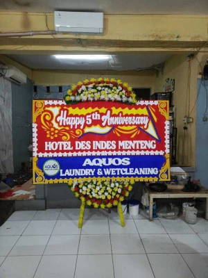 Papan Bunga di Kapringan Krangkeng
